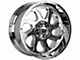 Off-Road Monster M22 Chrome 6-Lug Wheel; 20x10; -19mm Offset (07-13 Silverado 1500)