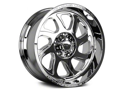 Off Road Monster M22 Chrome 6-Lug Wheel; 22x12; -44mm Offset (07-13 Silverado 1500)