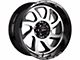 Off-Road Monster M22 Gloss Black Machined 6-Lug Wheel; 20x10; -19mm Offset (07-14 Tahoe)