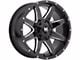 Off-Road Monster M08 Gloss Black Milled 6-Lug Wheel; 20x9; 0mm Offset (09-14 F-150)