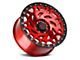 Off-Road Monster M50 Candy Red with Black Ring 6-Lug Wheel; 20x9.5; -12mm Offset (09-14 F-150)