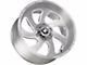 Off-Road Monster M07 Brushed Face Silver 5-Lug Wheel; 20x10; -19mm Offset (09-18 RAM 1500)