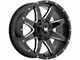 Off-Road Monster M08 Gloss Black Milled 5-Lug Wheel; 20x9; 5mm Offset (09-18 RAM 1500)