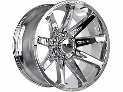 Off-Road Monster M25 Chrome 5-Lug Wheel; 20x10; -19mm Offset (09-18 RAM 1500)