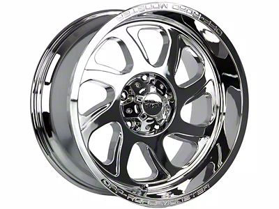 Off-Road Monster M22 Chrome 6-Lug Wheel; 20x10; -19mm Offset (15-20 Tahoe)