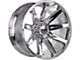 Off-Road Monster M25 Chrome 6-Lug Wheel; 20x10; -19mm Offset (15-20 Tahoe)