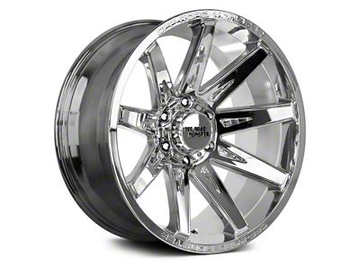 Off Road Monster M25 Chrome 6-Lug Wheel; 22x12; -44mm Offset (15-20 Tahoe)