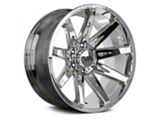 Off Road Monster M25 Chrome 6-Lug Wheel; 22x12; -44mm Offset (24-25 Ranger)