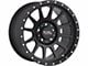 Off-Road Monster M10 Flat Black 6-Lug Wheel; 17x9; 0mm Offset (14-18 Silverado 1500)