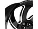 Off Road Monster M07 Gloss Black Milled 8-Lug Wheel; 20x10; -19mm Offset (07-10 Silverado 2500 HD)