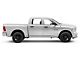 RAM Licensed by RedRock Element Chrome Window Visors; Channel Mount; Front and Rear (09-18 RAM 1500 Crew Cab)