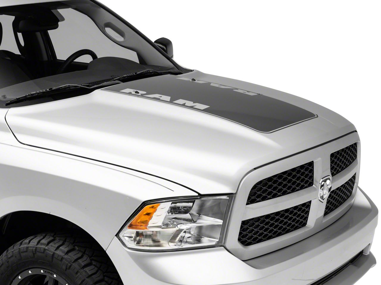 NEW! HOOD Accent Vinyl Decal good fits Dodge Ram 2019 - 2022 Vinyl Decal Sticker Graphics Kit