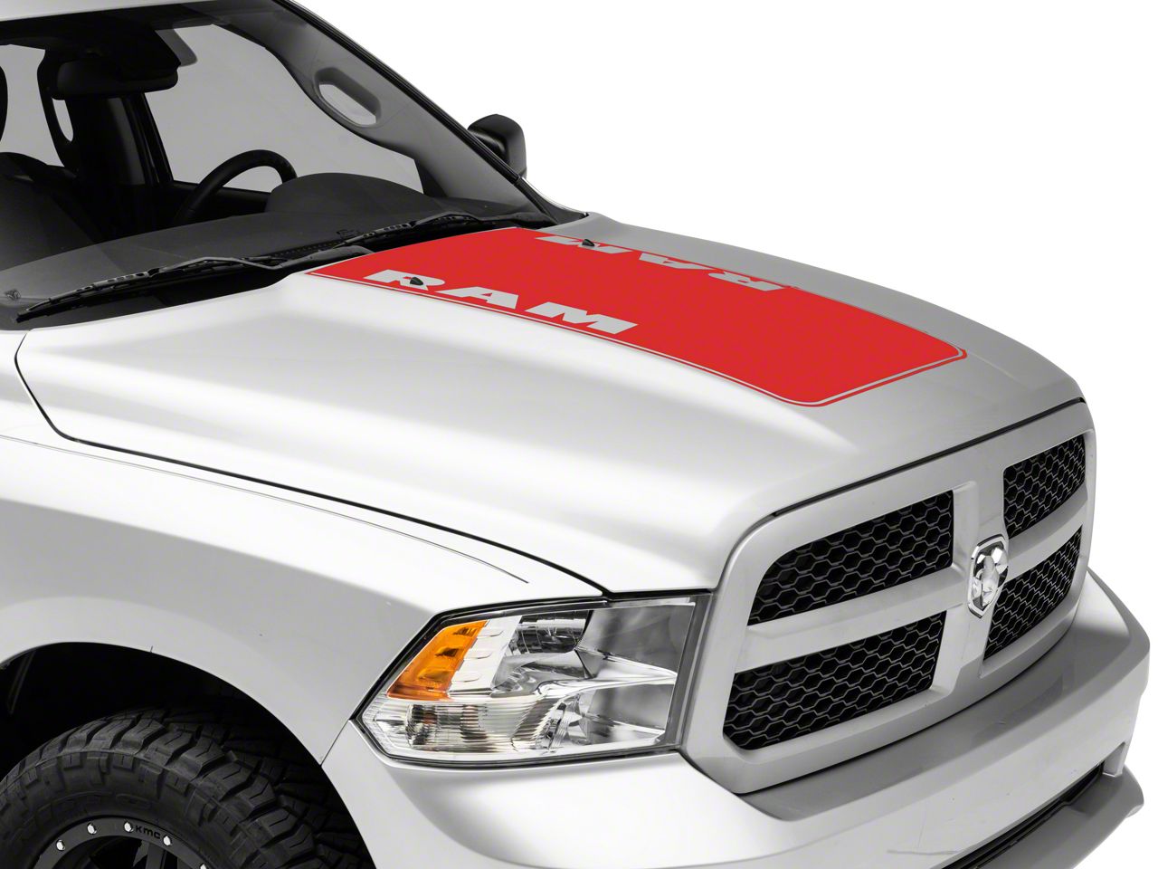 NEW! HOOD Accent Vinyl Decal fits Dodge Ram 2019 deals - 2022 Vinyl Decal Sticker Graphics Kit