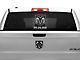 RAM Licensed by RedRock Large RAM Head with Logo; Frosted (02-18 RAM 1500)