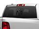 RAM Licensed by RedRock Large RAM Head Logo; Matte Black (02-18 RAM 1500)