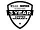 RAM Licensed by RedRock Large RAM Head Logo; Matte Black (02-18 RAM 1500)