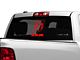 RAM Licensed by RedRock Large RAM Head with Logo; Red (02-18 RAM 1500)