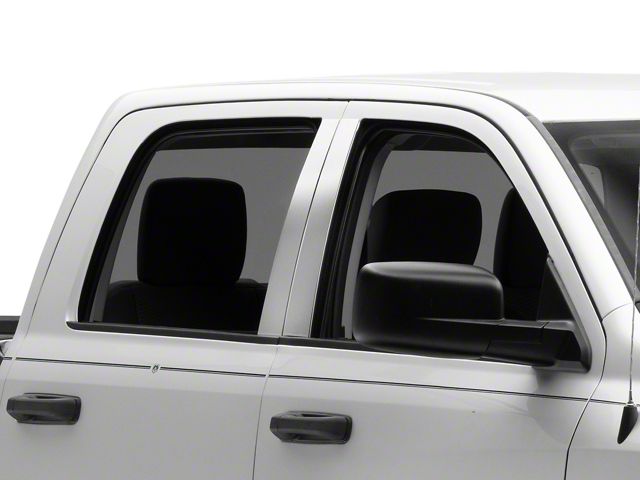 RAM Licensed by RedRock Stainless Steel Pillar Posts (09-18 RAM 1500 Quad Cab, Crew Cab)