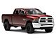 RAM Licensed by RedRock Element Chrome Window Visors; Channel Mount; Front and Rear (10-18 RAM 2500 Crew Cab, Mega Cab)