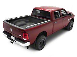 RAM Licensed by RedRock Locker Side Bed Rails; Stainless Steel (03-18 RAM 2500 w/ 6.4-Foot Box)