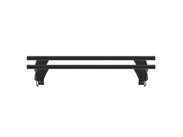 OMAC Top Roof Rack Cross Bars; Black (15-20 F-150 SuperCrew)