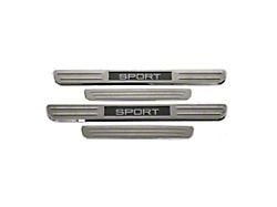 OMAC Illuminated Door Sill Scuff Plates with Sport Logo (00-10 RAM 1500 Quad Cab, Crew Cab)