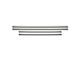 OMAC Side Door Streamer Trim Covers; Chrome (12-18 RAM 1500 Crew Cab)