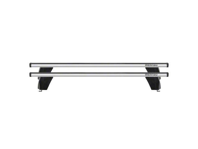 OMAC Top Roof Rack Cross Bars; Silver (10-18 RAM 3500 Crew Cab, Mega Cab)