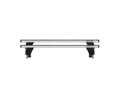 OMAC Top Roof Rack Cross Bars; Silver (10-18 RAM 3500 Crew Cab, Mega Cab)