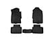 OMAC All Weather Molded 3D Front and Rear Floor Liners; Black (19-23 Ranger SuperCab)