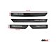 OMAC Door Sill Scuff Plates; Carbon Edition (19-23 Ranger)