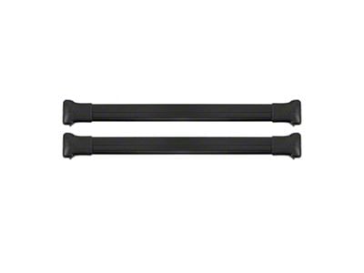 OMAC Roof Rack Cross Bars; Black (2024 Ranger)