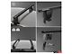 OMAC Top Roof Rack Cross Bars; Black (19-23 Ranger)