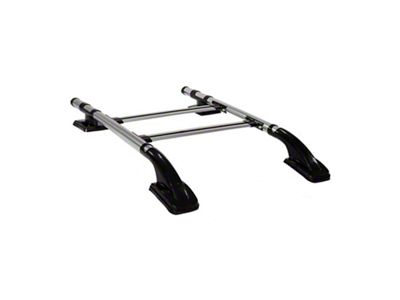 OMAC Top Roof Rack Side Rails; Gray (19-23 Ranger)