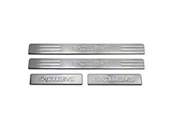 OMAC Door Sill Scuff Plates with Exclusive Logo (07-25 Sierra 1500 Crew Cab)