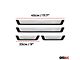 OMAC Door Sill Scuff Plates with Sport Logo (19-25 Sierra 1500 Crew Cab)