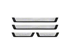 OMAC Door Sill Scuff Plates with Sport Logo (20-25 Sierra 3500 HD Crew Cab)