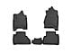 OMAC All Weather Molded 3D Front and Rear Floor Liners; Black (15-20 Tahoe)
