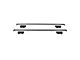 OMAC Lockable Roof Rack Cross Bars; Gray (21-24 Tahoe)