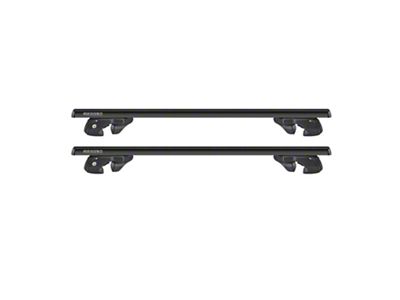 OMAC Roof Rack Cross Bars; Black (07-14 Yukon)