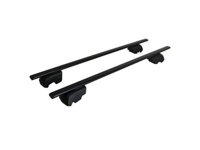 OMAC Roof Rack Cross Bars; Black (21-25 Yukon)