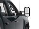 OPR Powered Heated Foldaway Telescopic Towing Mirror; Textured Black (14-18 Sierra 1500)