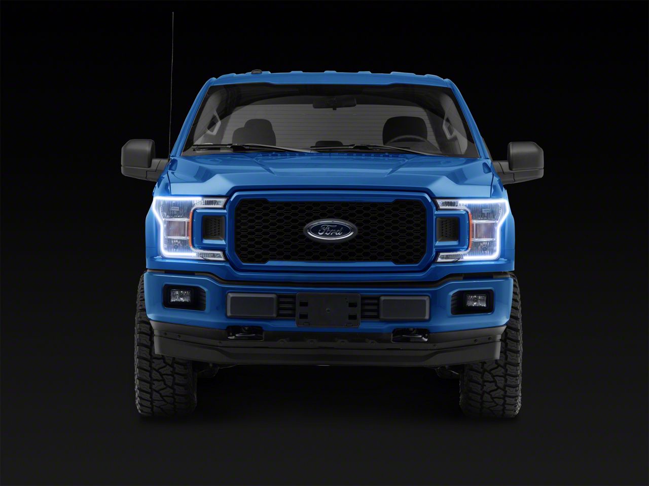 Oracle F 150 Dynamic Colorshift Daytime Running Light Halo Conversion Kit 1316 332 15 17 F 150 1448