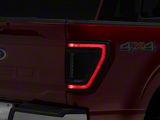 Oracle Flush Style LED Tail Lights; Black Housing; Clear Lens (21-25 F-150)