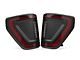 Oracle Flush Style LED Tail Lights; Black Housing; Clear Lens (21-24 F-150)