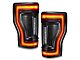 Oracle Flush Style LED Tail Lights; Black Housing; Clear Lens (17-22 F-250 Super Duty)