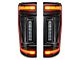 Oracle Flush Style LED Tail Lights; Black Housing; Clear Lens (17-22 F-250 Super Duty)