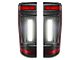 Oracle Flush Style LED Tail Lights; Black Housing; Clear Lens (17-22 F-250 Super Duty)