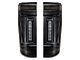 Oracle Flush Style LED Tail Lights; Black Housing; Smoked Lens (17-22 F-250 Super Duty)