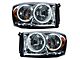 Oracle OE Style Headlights with White SMD LED Halo; Chrome Housing; Clear Lens (07-09 RAM 3500)